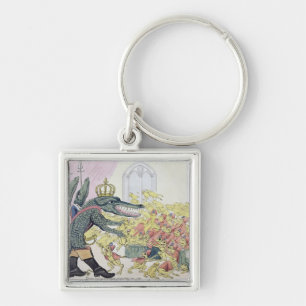 Llavero El cocodrilo corso