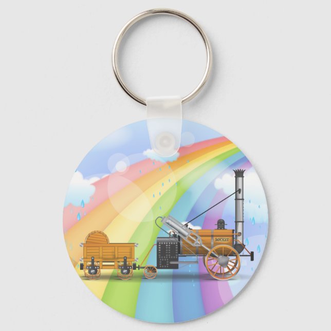 Llavero El cohete (Anverso)