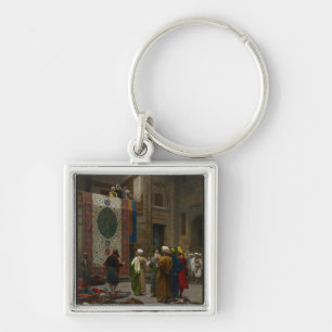 Llavero El comerciante de la alfombra, c.1887 (aceite en