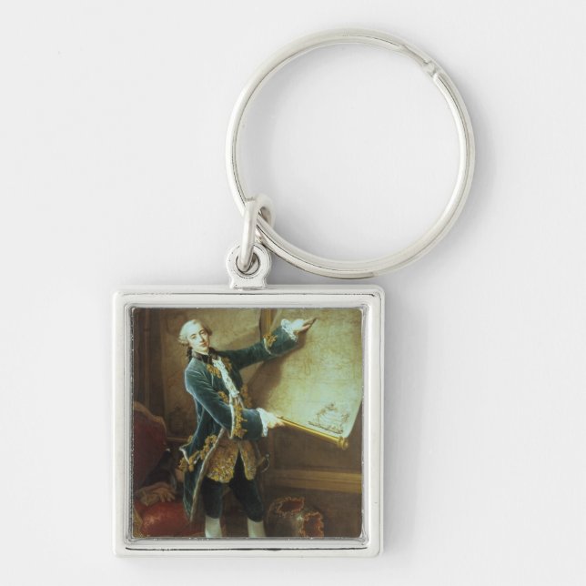 Llavero El Comte de Vaudreuil, 1758 (Frente)