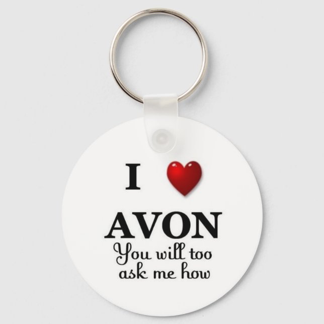 Llavero el corazón avon me pregunta cómo (Anverso)
