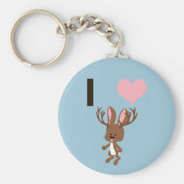 Llavero El corazón de Jackalope