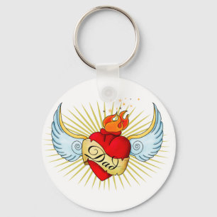 Llavero El corazón del papá