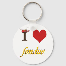 Llavero El corazón fondue
