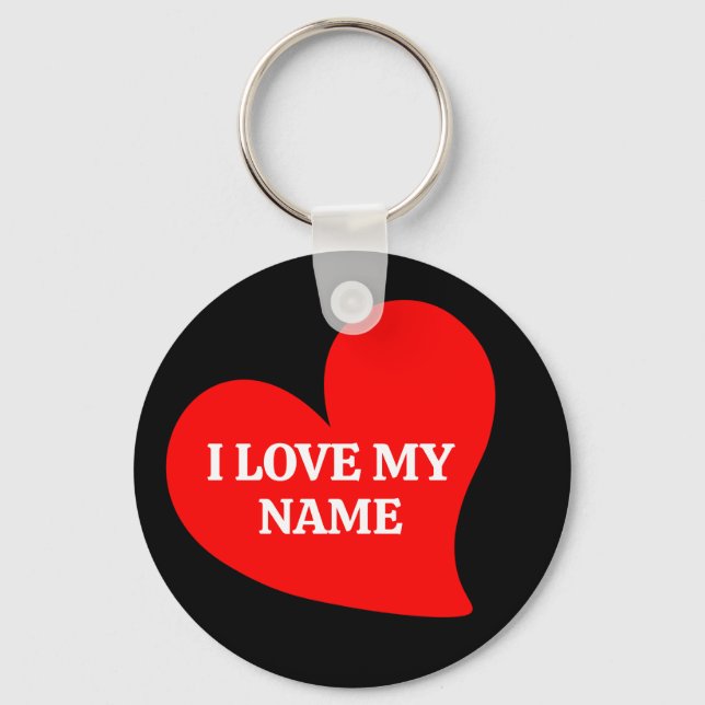 LLAVERO EL CORAZÓN ROJO DE TRENDY ME ENCANTA MI ROMÁNTICO  (Anverso)