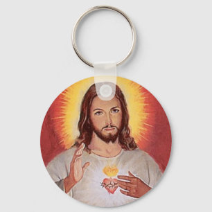 Llavero El corazón sagrado de Jesús