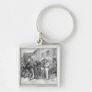 Llavero El cuarto de club de Zermatt en 1864, "de la