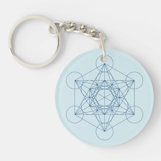 Llavero El cubo de Metatron (Frente)