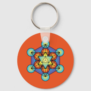 Llavero El cubo de Metatron Merkaba