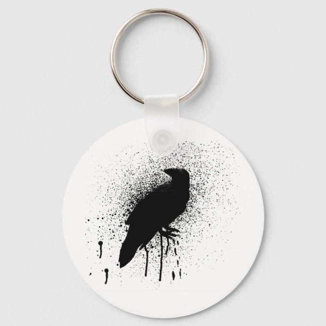 Llavero El cuervo negro (Anverso)