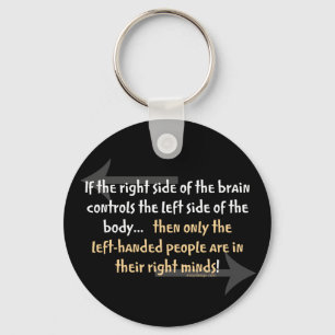 Llavero El decir zurdo de la gente