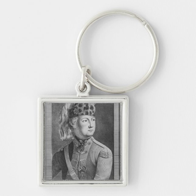 Llavero El d'Eon del Chevalier como Dragoon, 1779 (Frente)