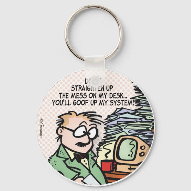 Llavero El Descanso En Mi Escritorio (Anverso)