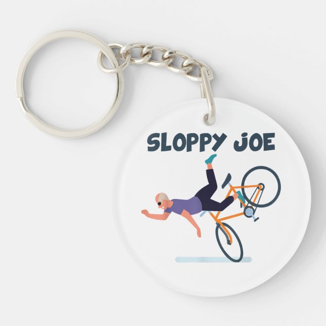 Llavero El descuidado Joe Funny Biden Shiroppy Funn (Frente)