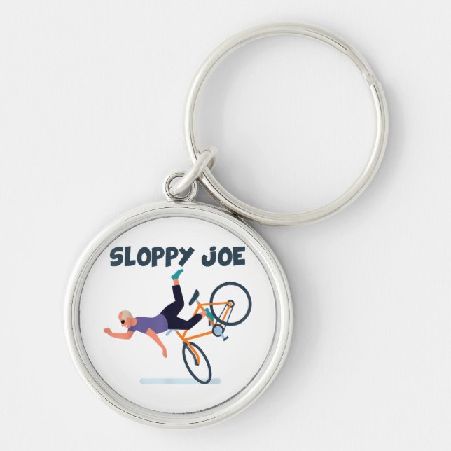 Llavero El descuidado Joe Funny Biden Shiroppy Funn (Frente)