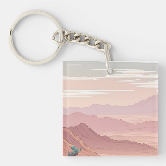 Llavero El desierto (Frente)