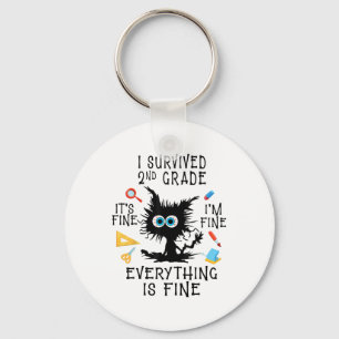 Llavero El Día De La Graduación Estudiantil Sobreviví Al S