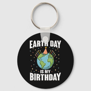 Llavero El Día de la Tierra es mi cumpleaños para la cienc