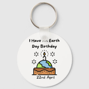 Llavero El Día De La Tierra Es Mi Fiesta Ambiental De Cump