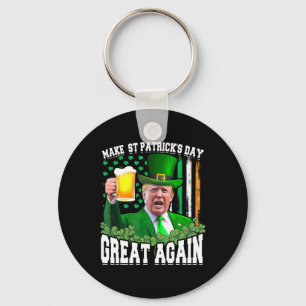Llavero El Día de San Patricio es genial otra vez, Trump