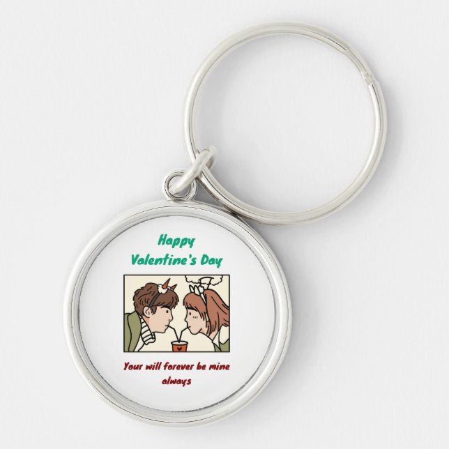 Llavero El día de San Valentín (Frente)