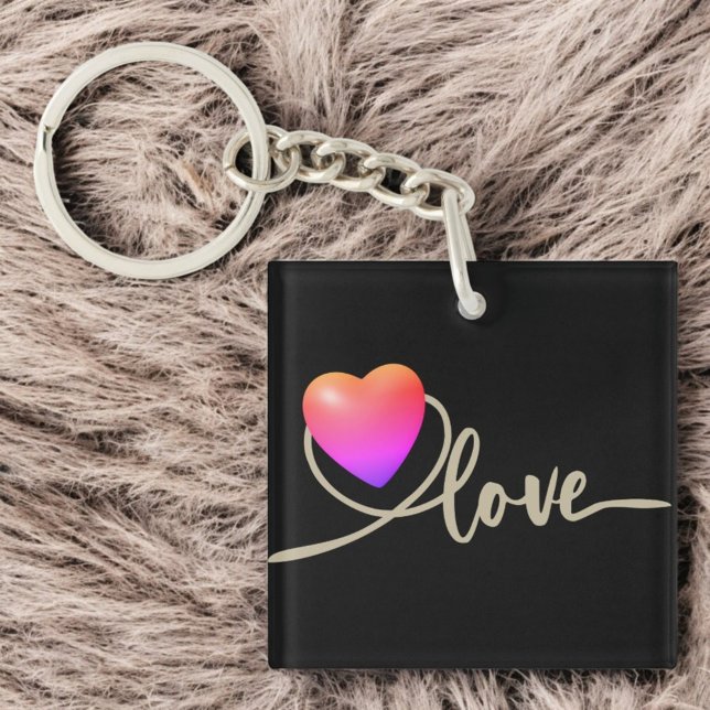 Llavero El día de San Valentín de pájaro canario (Subido por el creador)