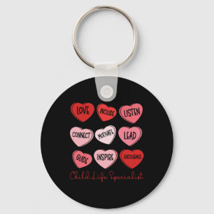 Llavero El día de San Valentín Especialista en Vida Infant