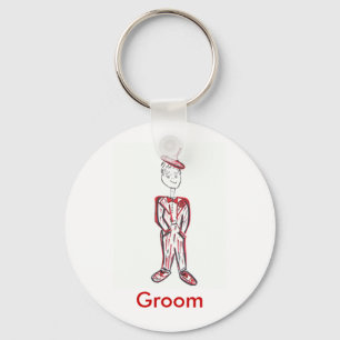 Llavero El día de San Valentín Groom