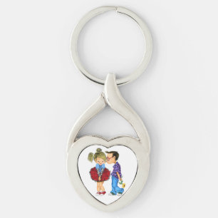 Llavero El día de San Valentín Keychain Gift Romantic Coup