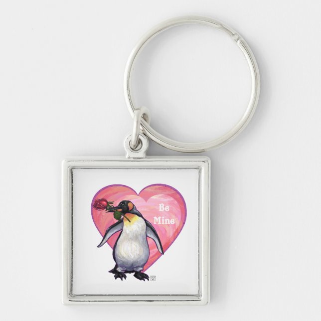 Llavero El día de San Valentín Penguin (Frente)