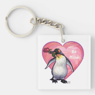 Llavero El día de San Valentín Penguin