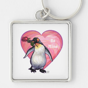 Llavero El día de San Valentín Penguin