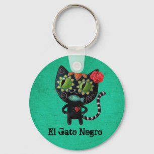 Llavero El día del gato negro muerto