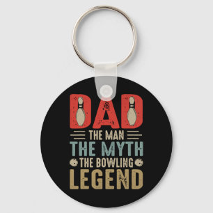 Llavero El día del padre de la leyenda del Bowler