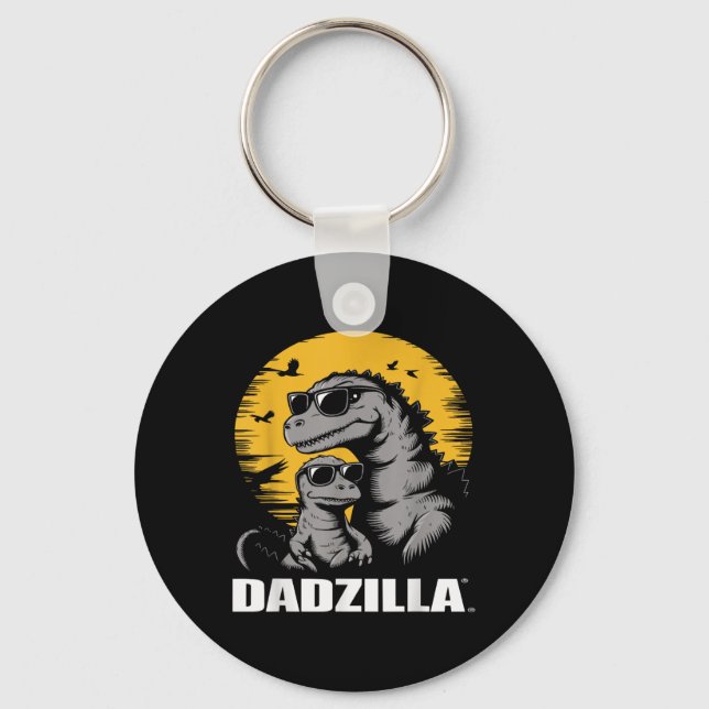 Llavero El Día Del Padres Sorpresa Por El Último Dino Papá (Anverso)