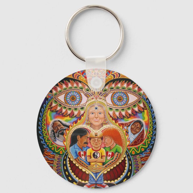 Llavero El Dios de la sanación (Anverso)