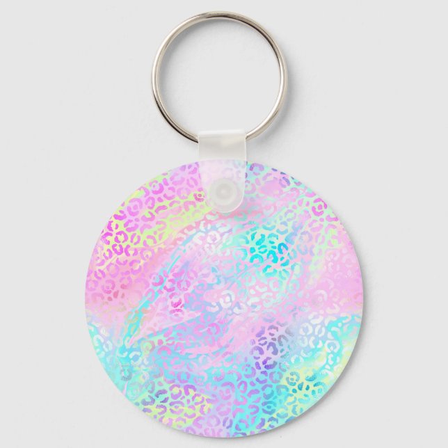 Llavero El diseño de la serie de leopardo irlandés 10 (Anverso)