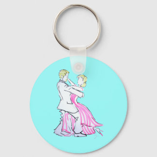 Llavero El diseño gráfico de Waltz Dancers