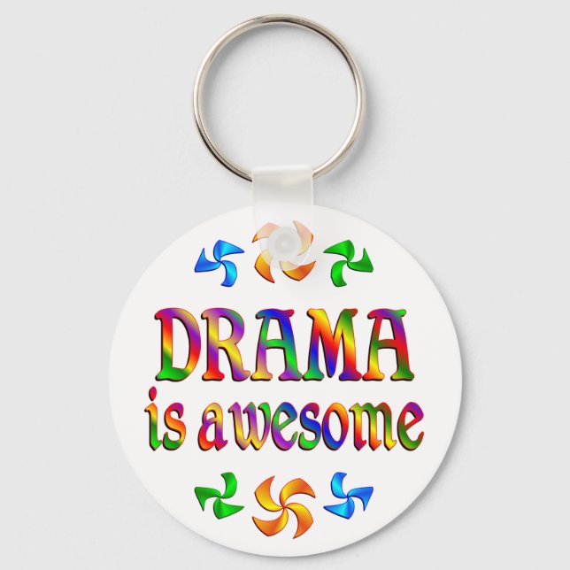 Llavero El drama es asombroso (Anverso)