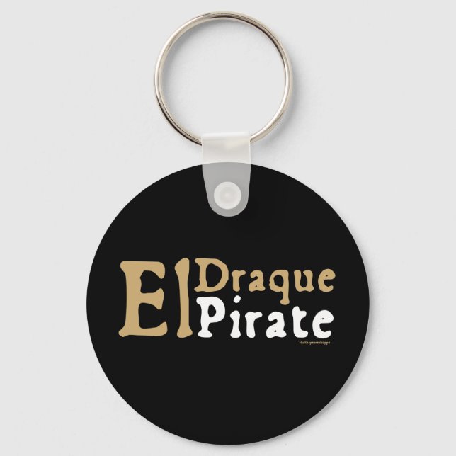 Llavero El Draque: Pirata (Anverso)