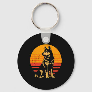 Llavero El dueño del perro Retro Husky Regalo del Husky Si