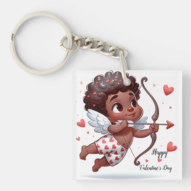 Llavero El El día de San Valentín de Cupid (Frente)