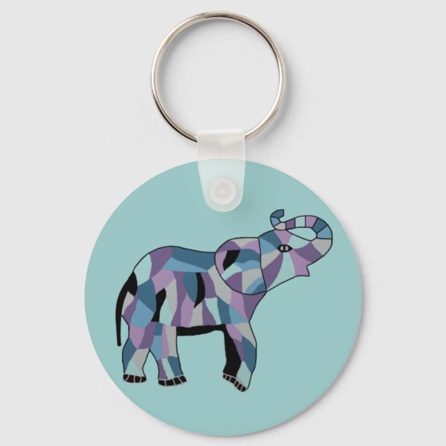 Llavero El Elefante Afortunado (Anverso)