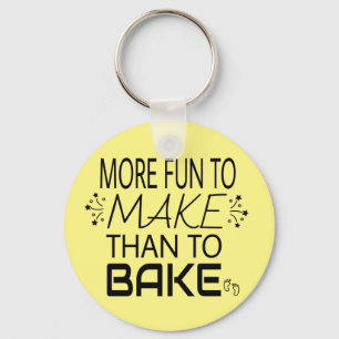 Llavero El Embarazo Es Más Divertido Que El Humor Bake