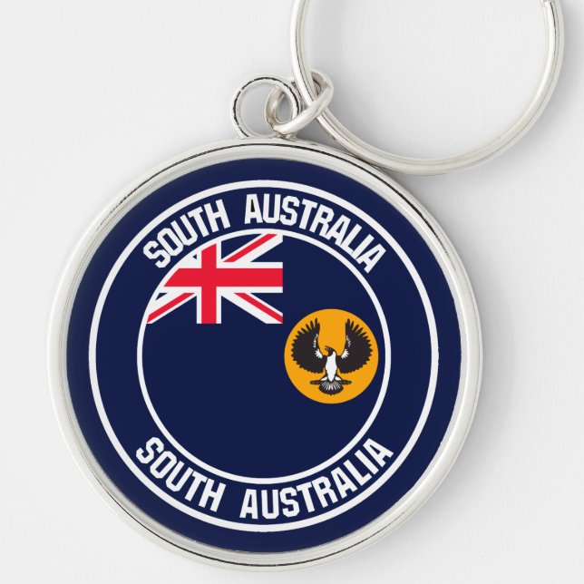 Llavero El emblema de Australia del Sur (Frente)