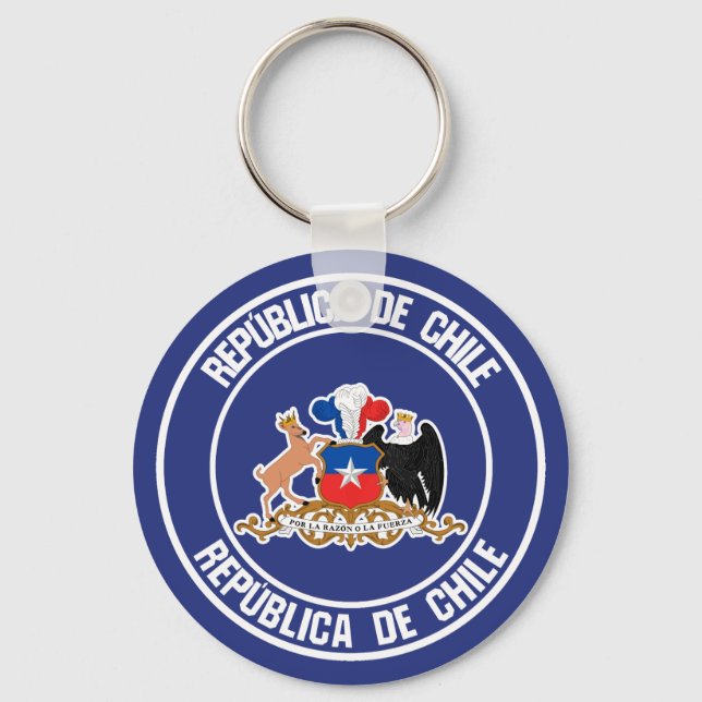 Llavero El emblema de Chile (Anverso)