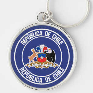 Llavero El emblema de Chile