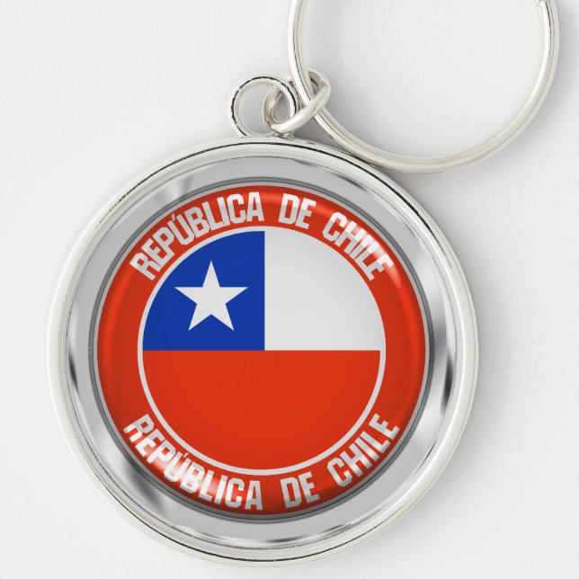 Llavero El emblema de Chile (Frente)
