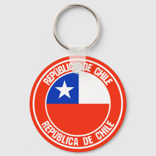 Llavero El emblema de Chile