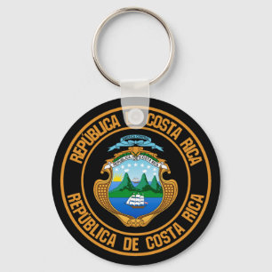 Llavero El emblema de Costa Rica